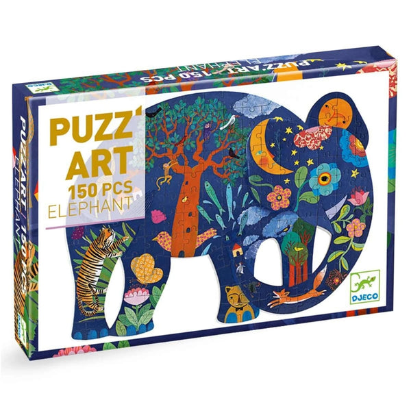 Puzzle Art Elefant