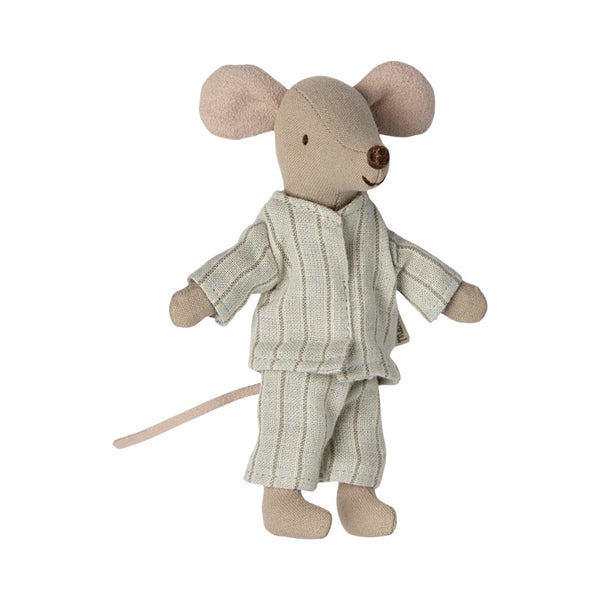Großer Bruder Maus gestreifter Schlafanzug