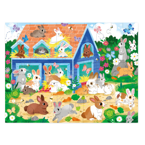 Puzzle Bunny House