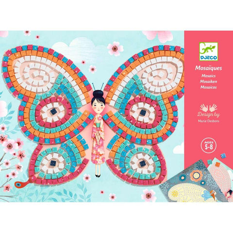 Bastelset Mosaik kleben Schmetterlinge