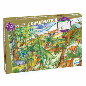 Puzzle Observation Dinosaurier