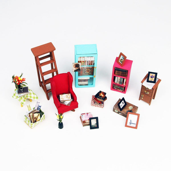 Sams Studierstube DIY Miniature House Bastelset