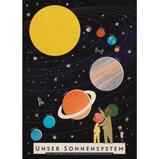 Poster Monimari Sonnensystem