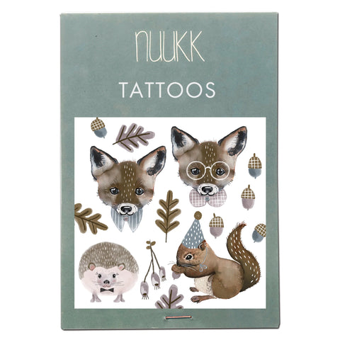 Tattoos NUUKK Fuchs und Eichhörnchen