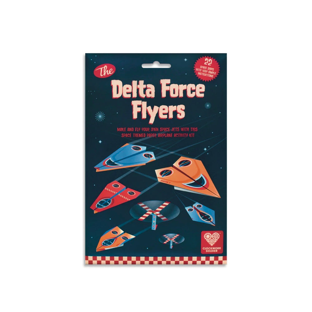 Papierbastelset Delta Force Flieger